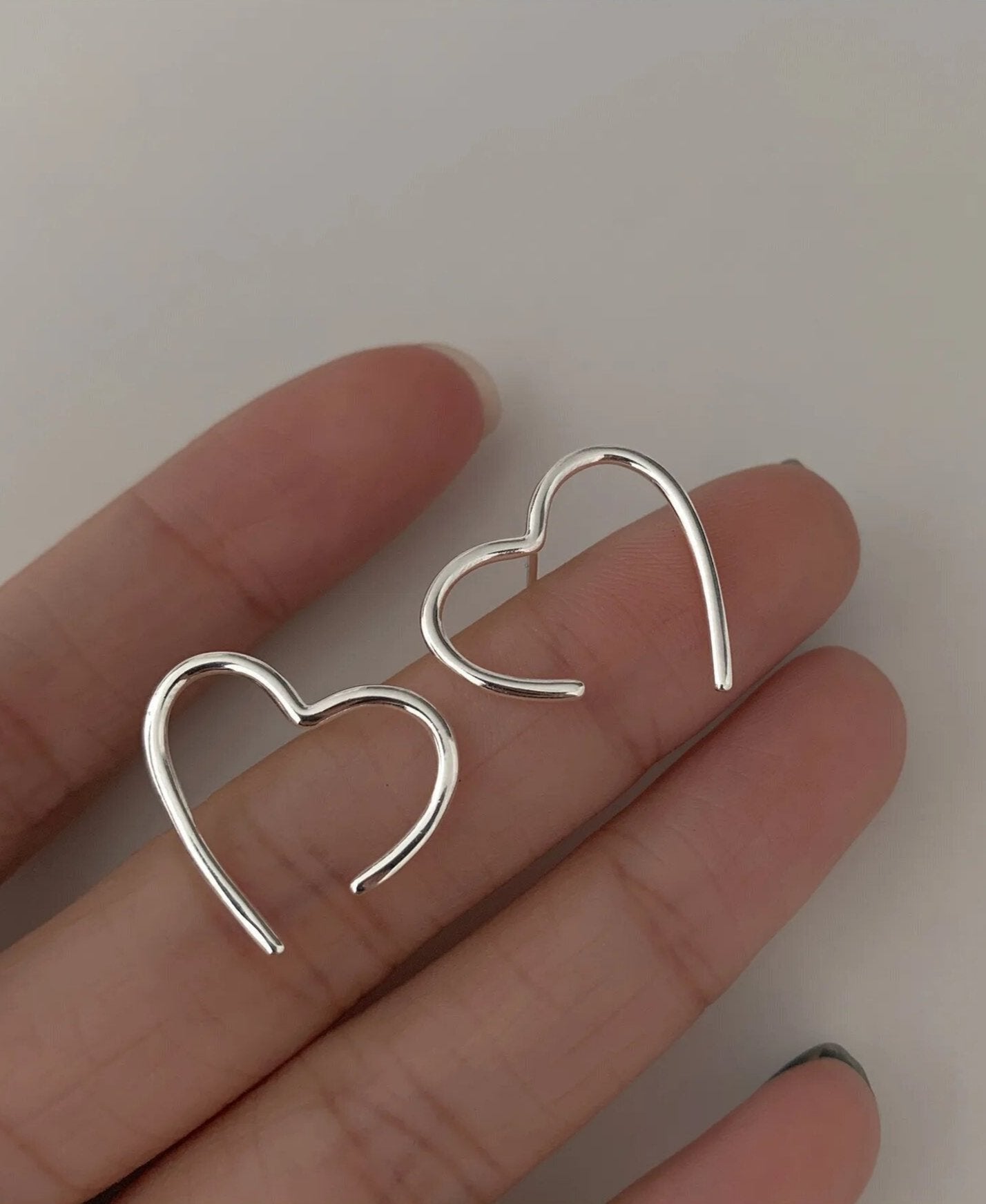 Brinco Coração aberto