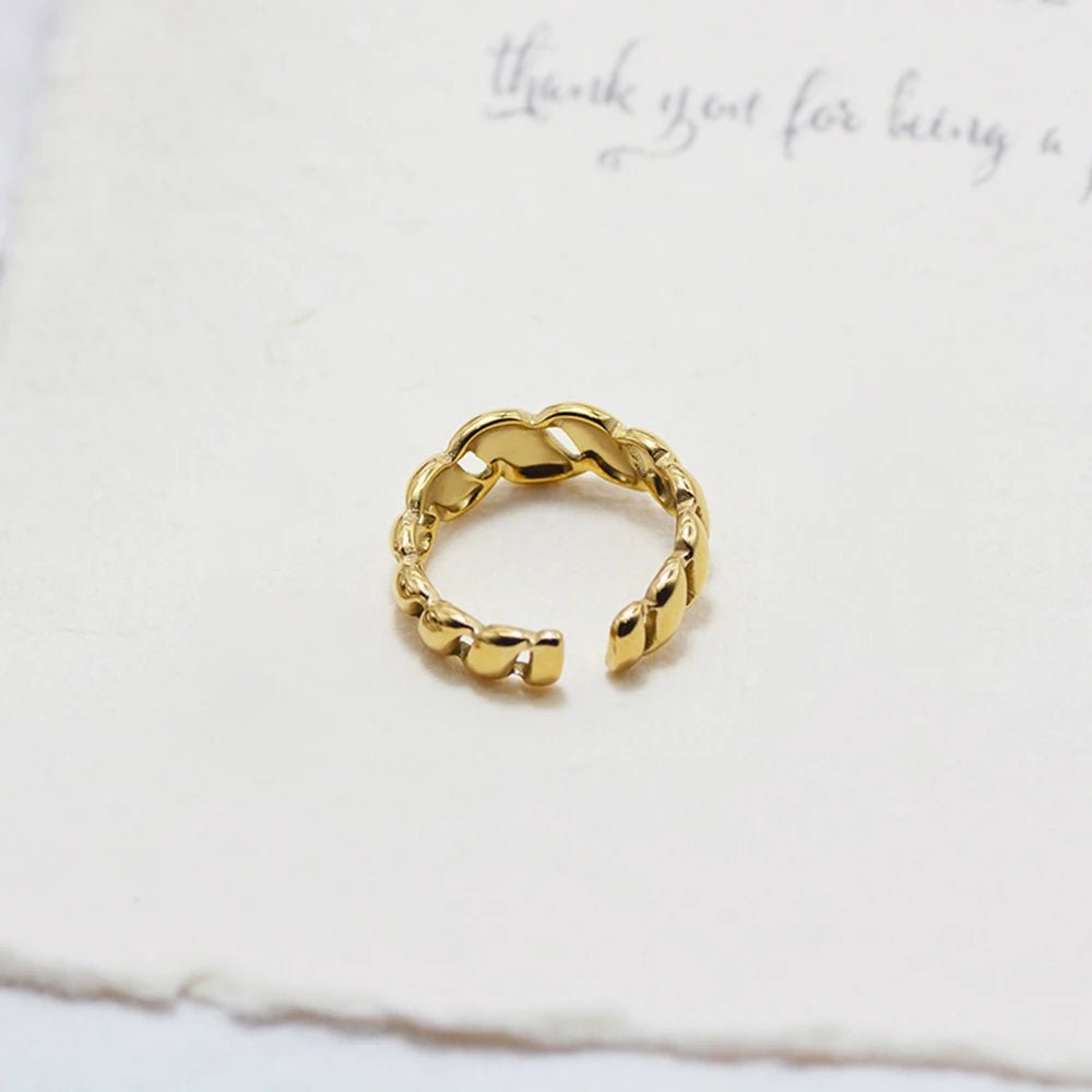 Pulseira de Punho Banhada a Ouro 18k