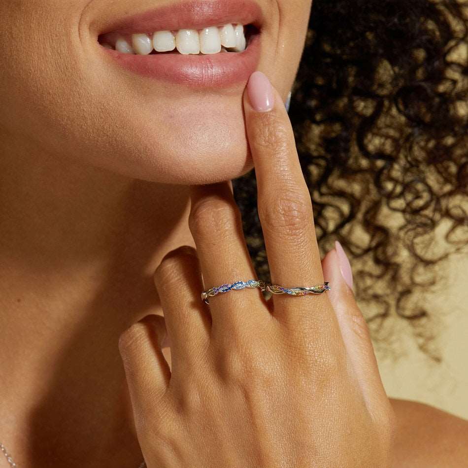 Anel Prata Minimalista