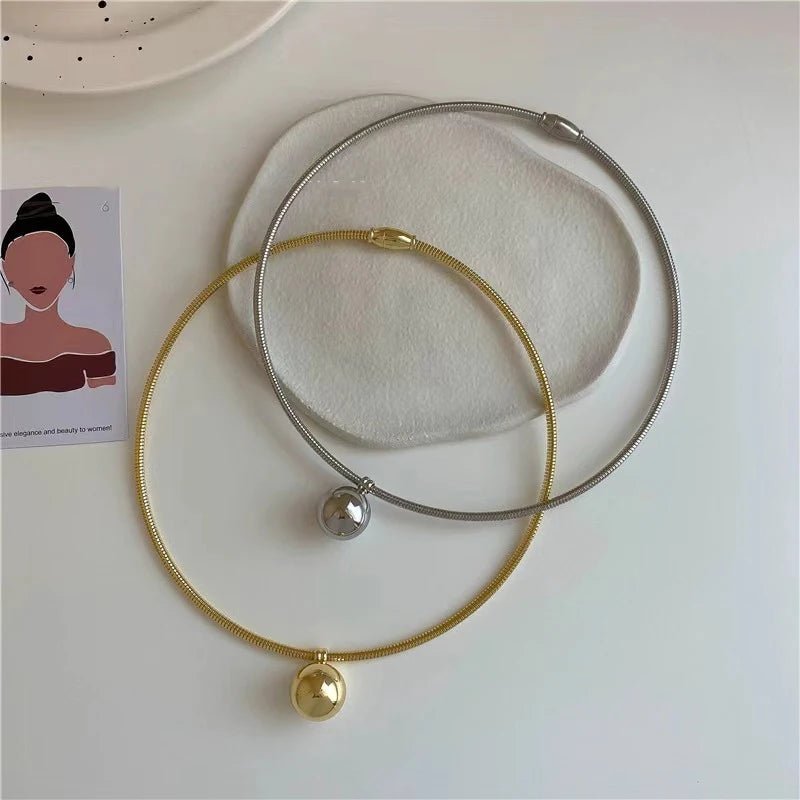 Colar Choker Lisa Folheado a Ouro 18k