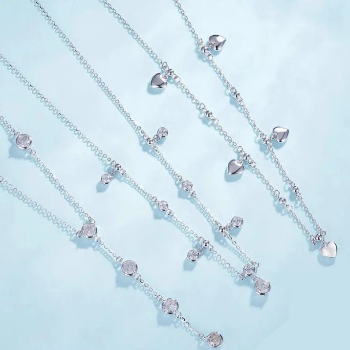 Colar de clavícula - zircônia - Vonn