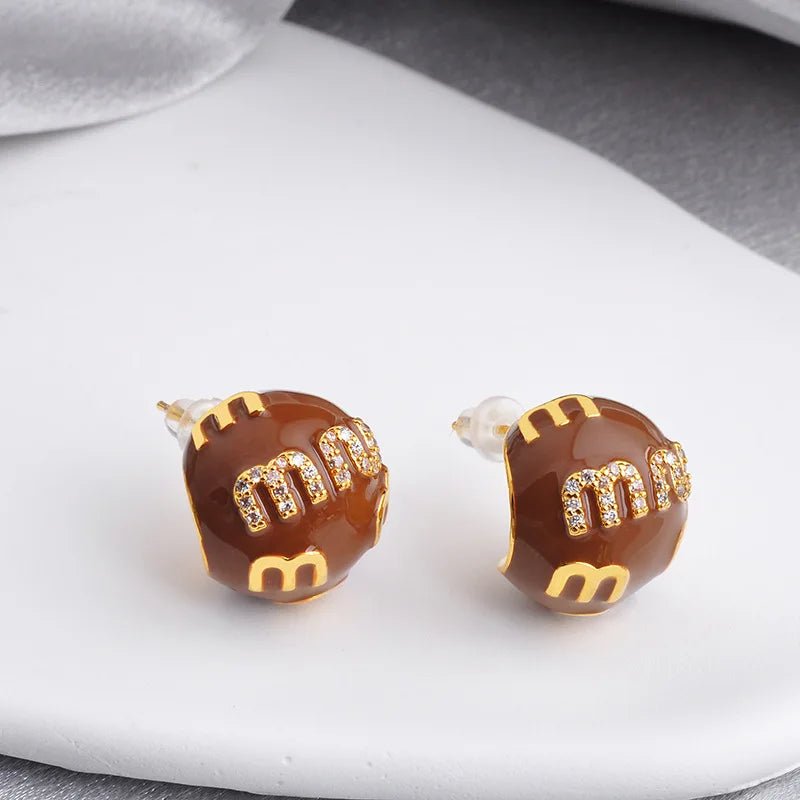 Brinco MIU Banhado a Ouro 18k
