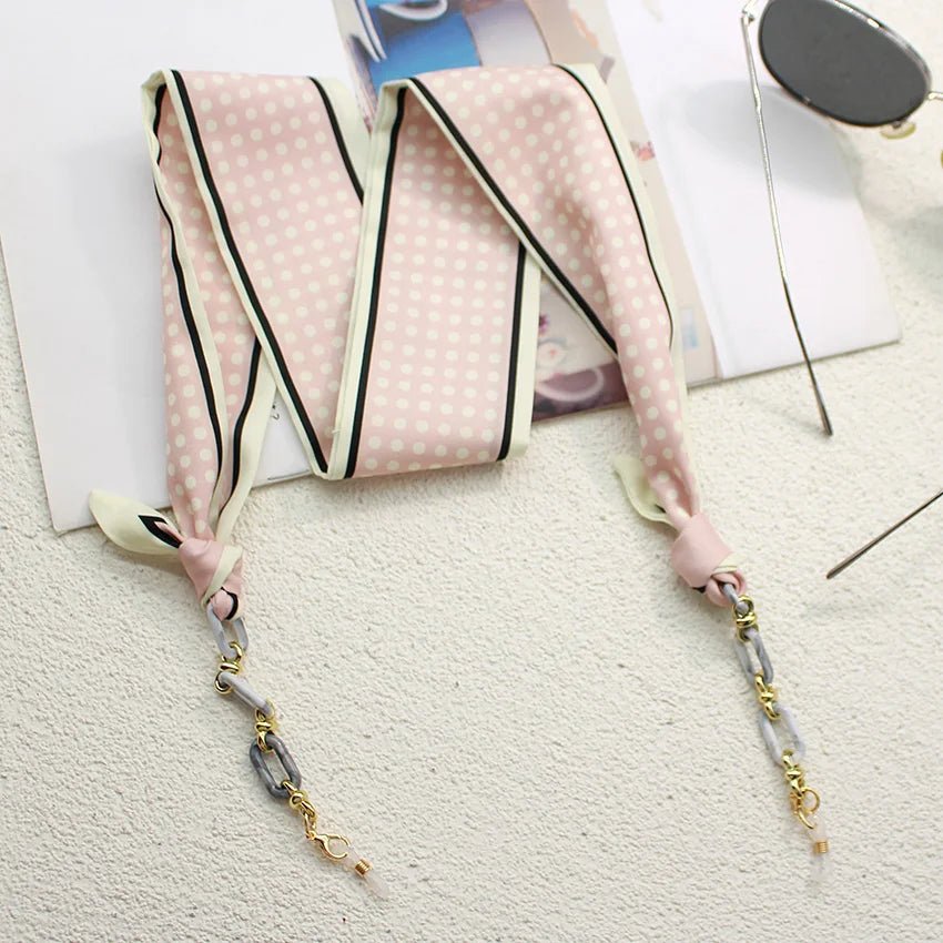 Cordinhas Óculos Tecido Seda