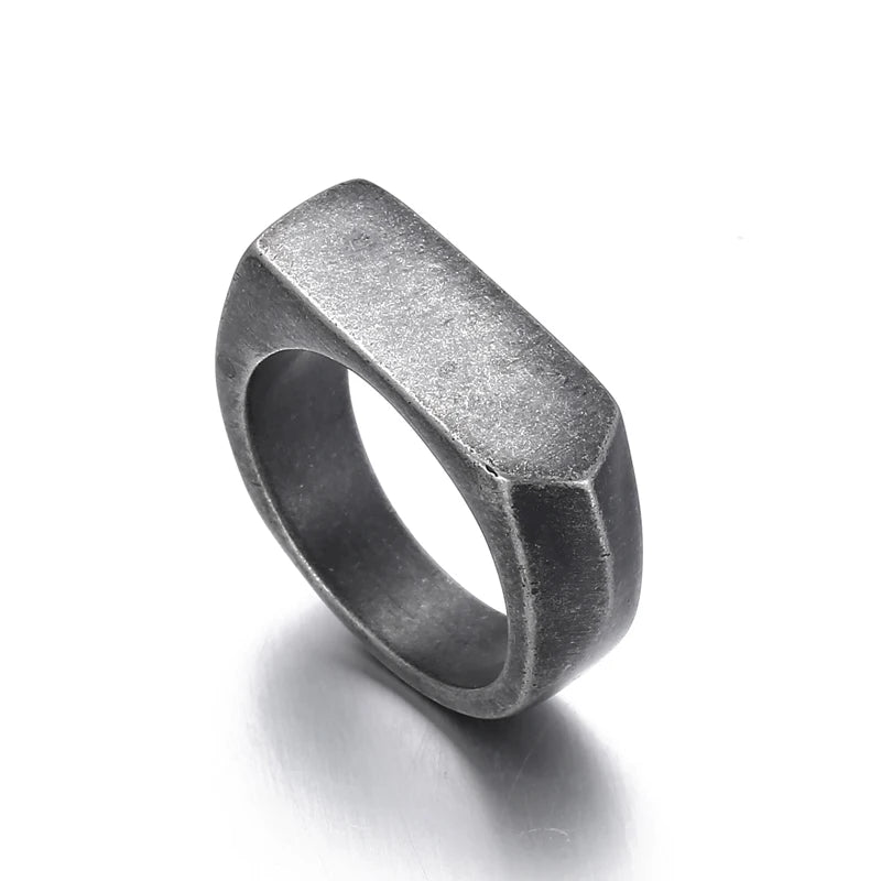 Anel Sinete  Liso  Masculino