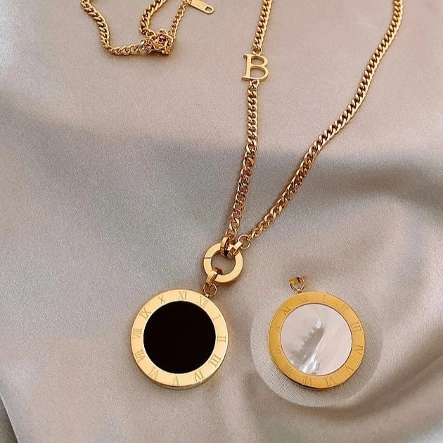 Colar Longo Feminino Brilhante Modelo Clássico