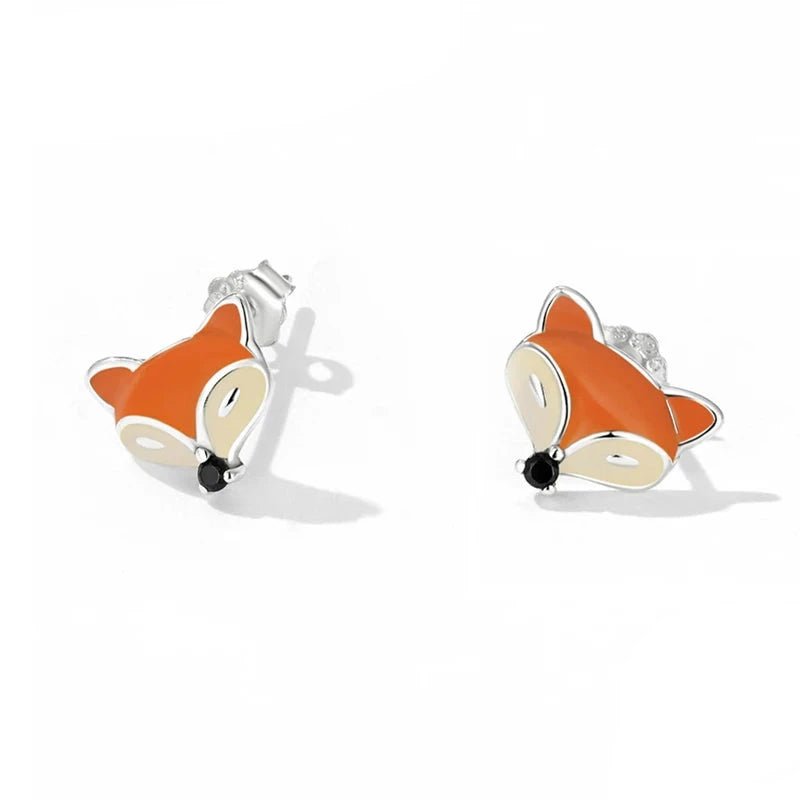 Brinco Raposa Prata 925