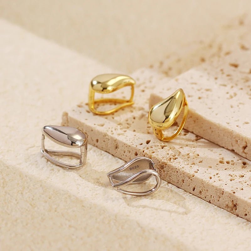 Brinco Gota Prata 925