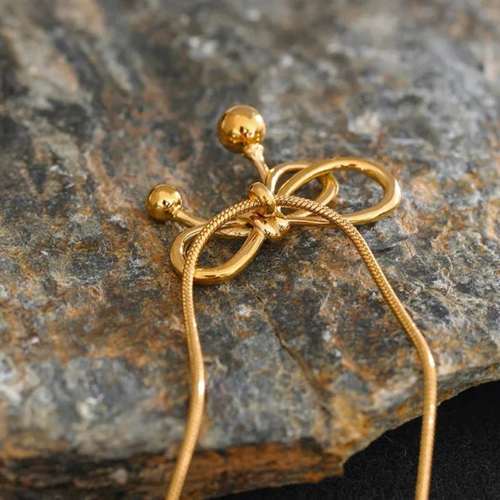 Colar Laço Dourado