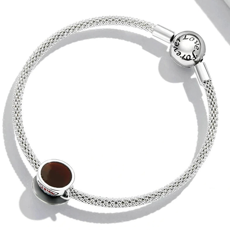 Berloque Friends Central Perk em Prata 925