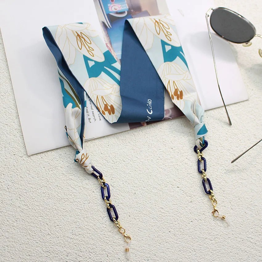 Cordinhas Óculos Tecido Seda