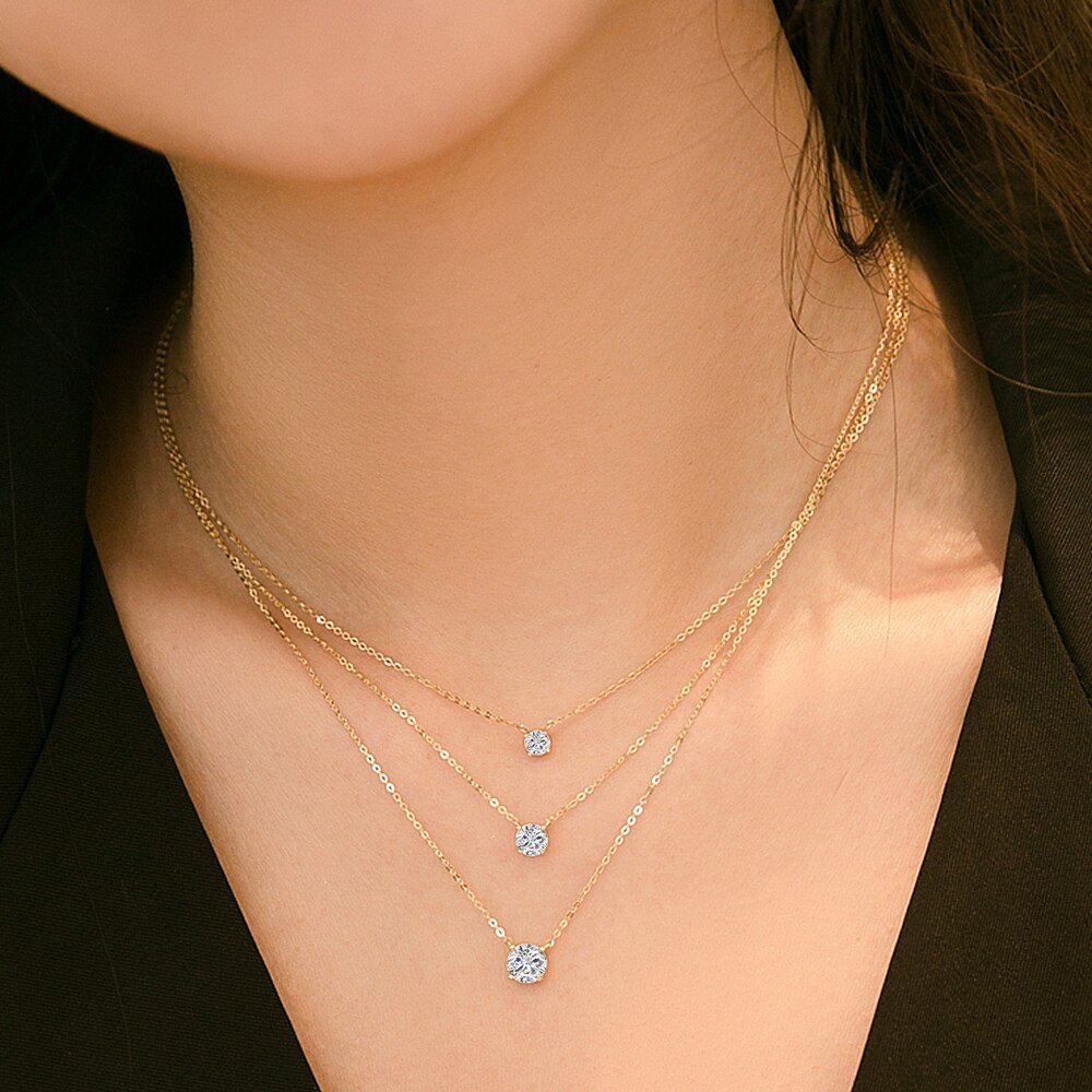 Gargantilha - Pedra de zircônia - Vonn