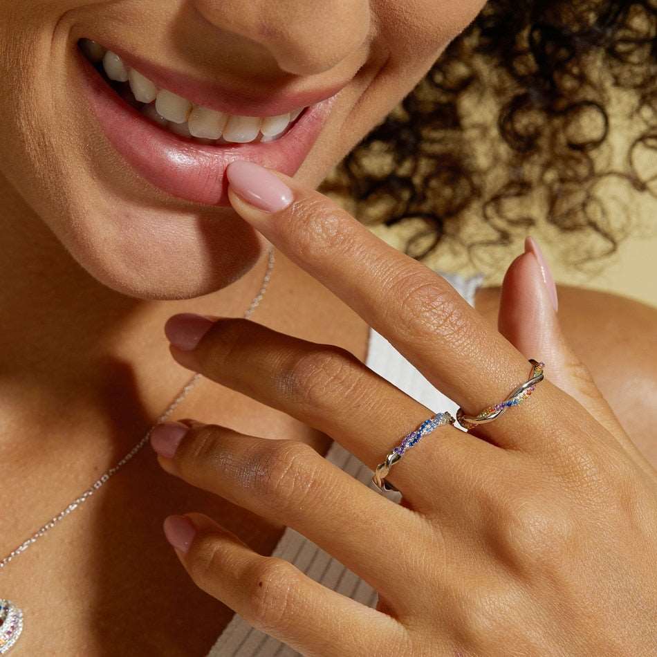 Anel Prata Minimalista