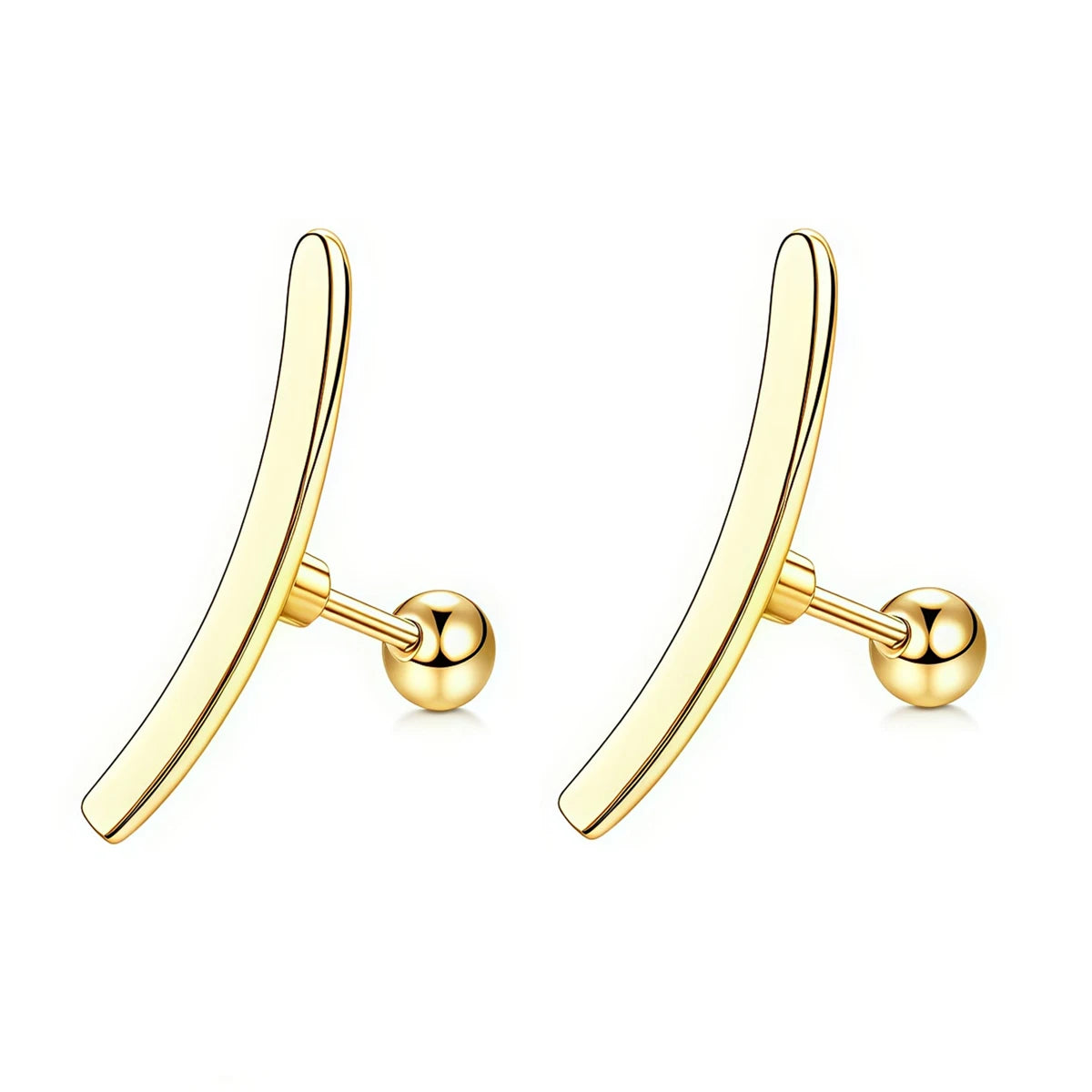 Brinco Animal Delicado em Aço Inoxidável Pino Stud