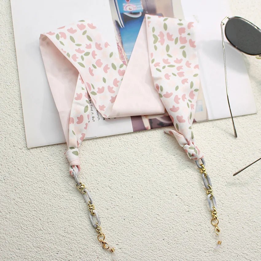 Cordinhas Óculos Tecido Seda