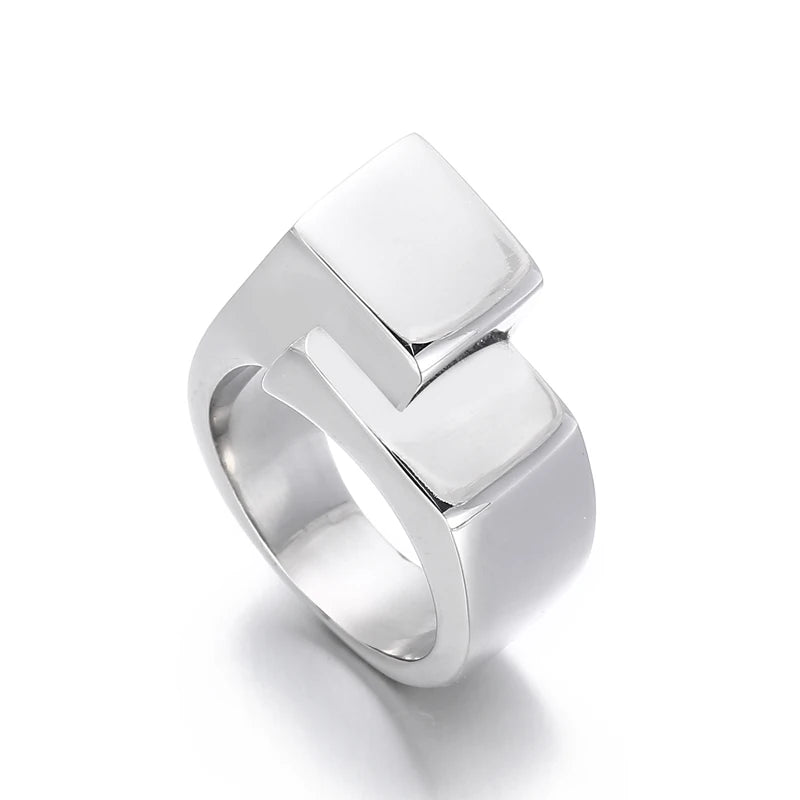 Anel Sinete  Liso  Masculino