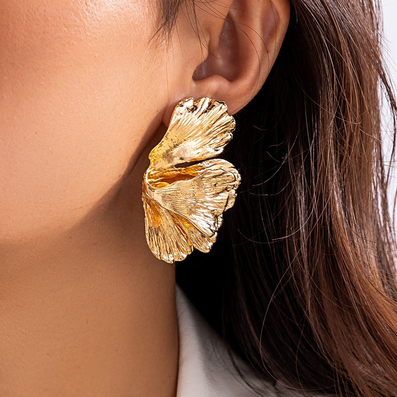 Brincos Flor Grande