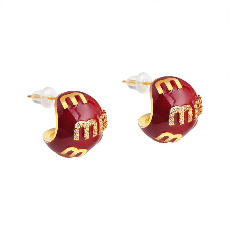 Brinco MIU Banhado a Ouro 18k