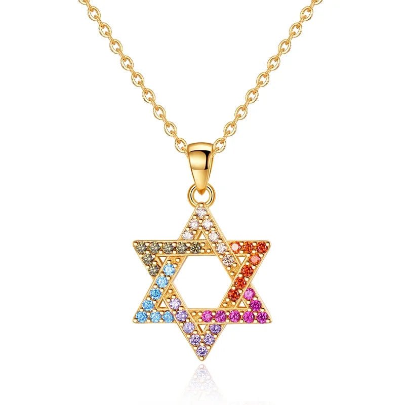 Colar Estrela de Davi em Prata 925