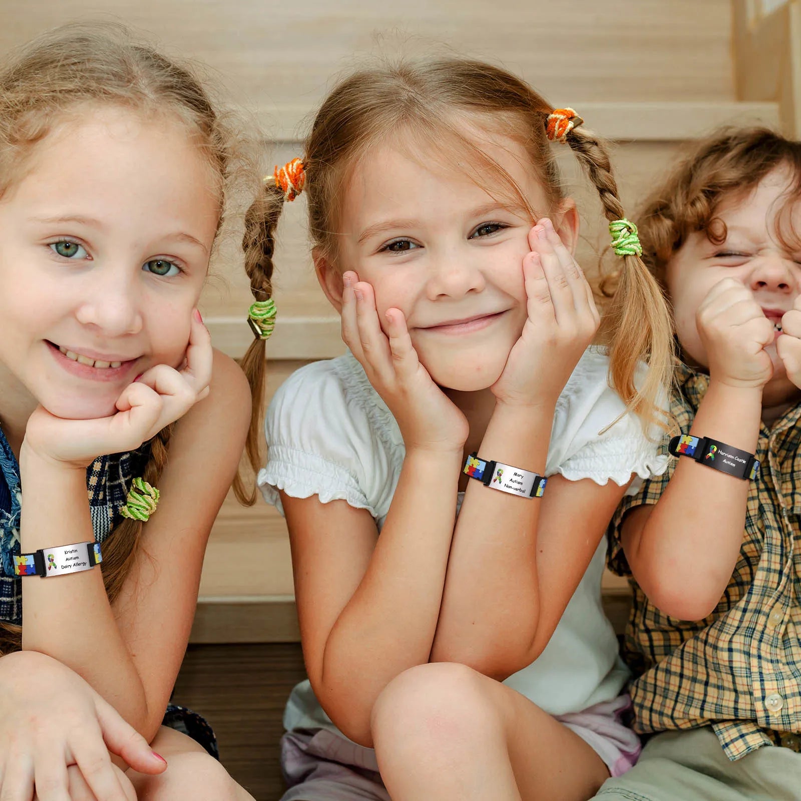 Pulseira Autismo (Identificação Infantil)