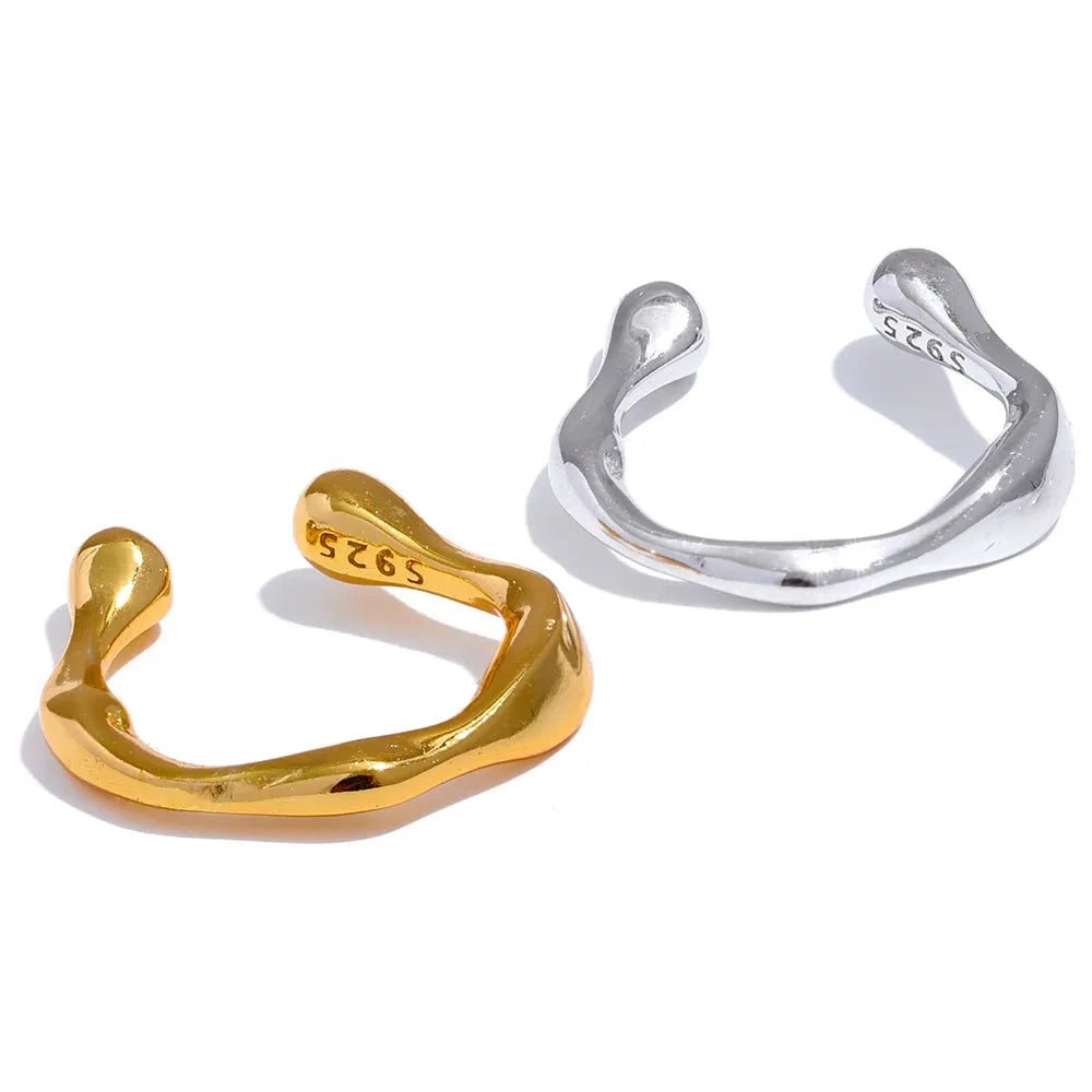 Brincos Ear Cuffs Ajustável