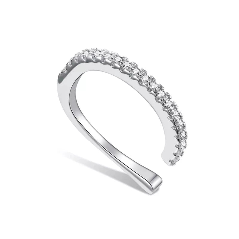 Piercing Estrela em Prata 925 com Zircônia