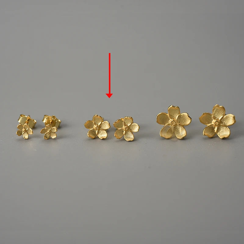 Brincos Folha Delicados em Prata 925 Minimalistas