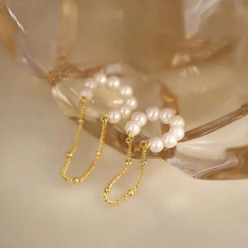 Brinco Ear Cuffs Pérola