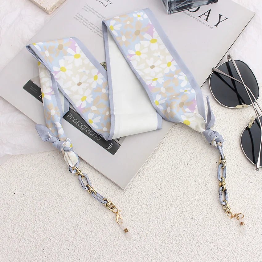 Cordinhas Óculos Tecido Seda