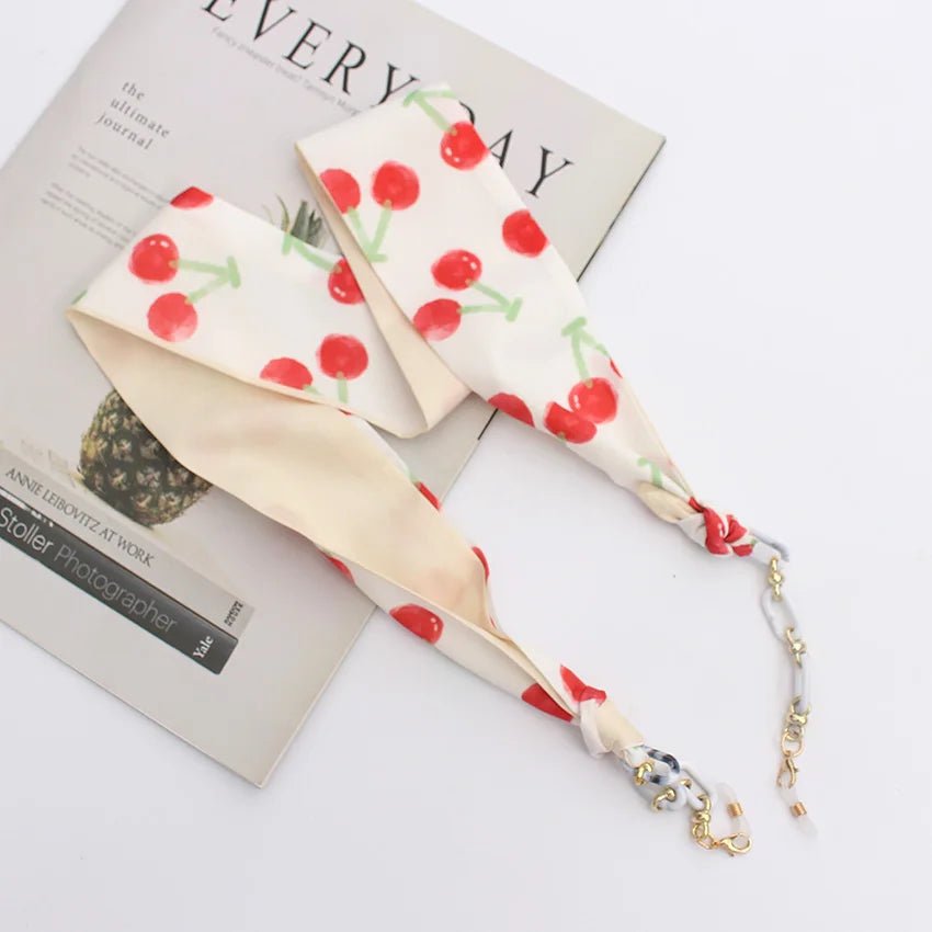 Cordinhas Óculos Tecido Seda