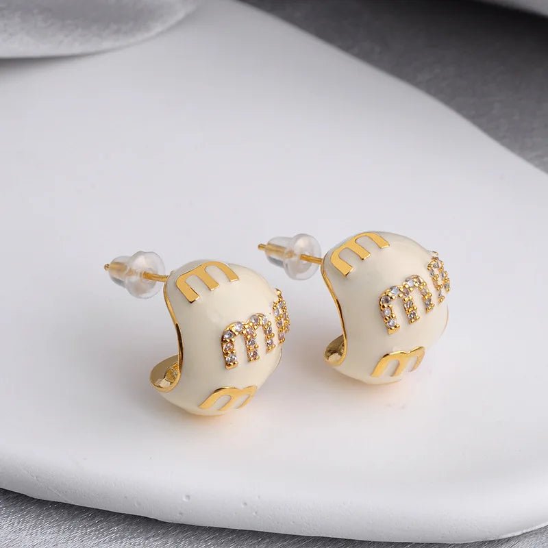 Brinco MIU Banhado a Ouro 18k