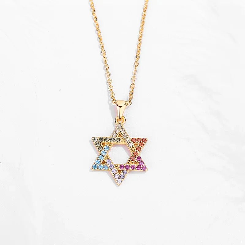 Colar Estrela de Davi em Prata 925