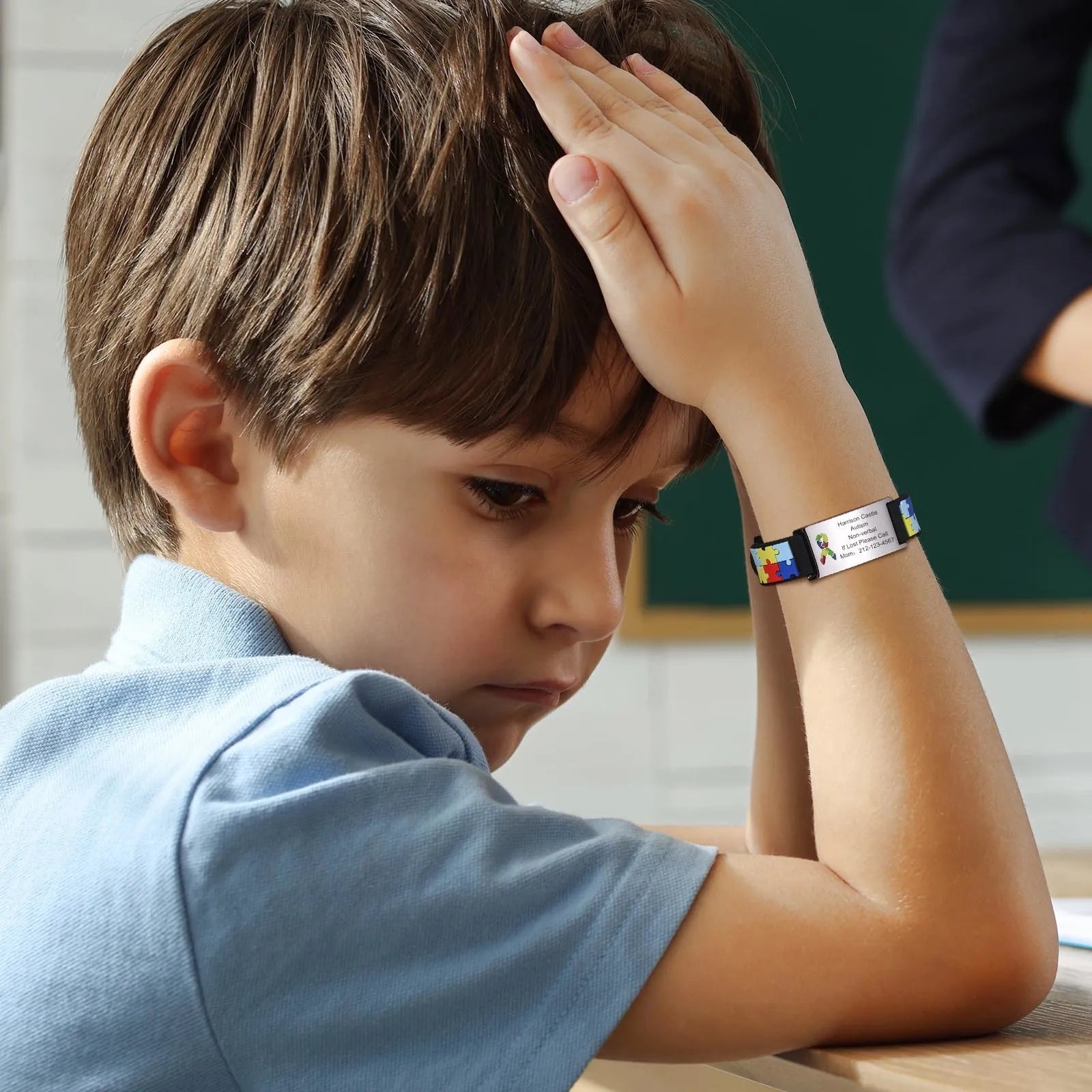 Pulseira Autismo (Identificação Infantil)