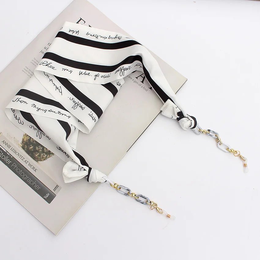 Cordinhas Óculos Tecido Seda