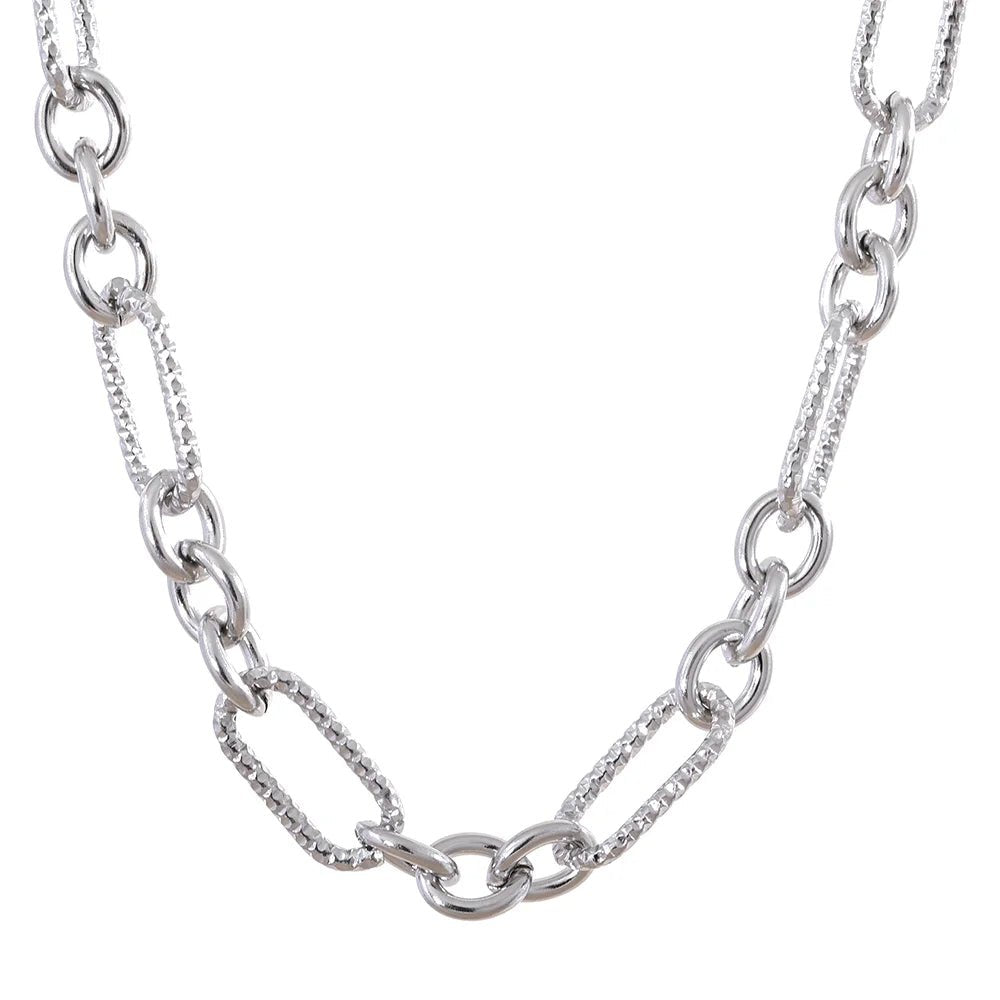 Colar e Pulseira Formato Corrente