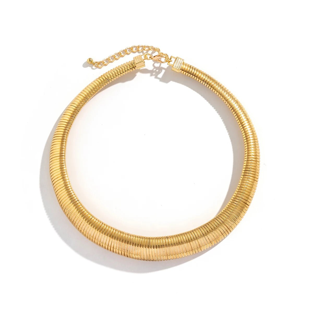 Choker Mola Grossa Banhado a Ouro - NOV24_24 folheada a ouro da Vonn | Vonn