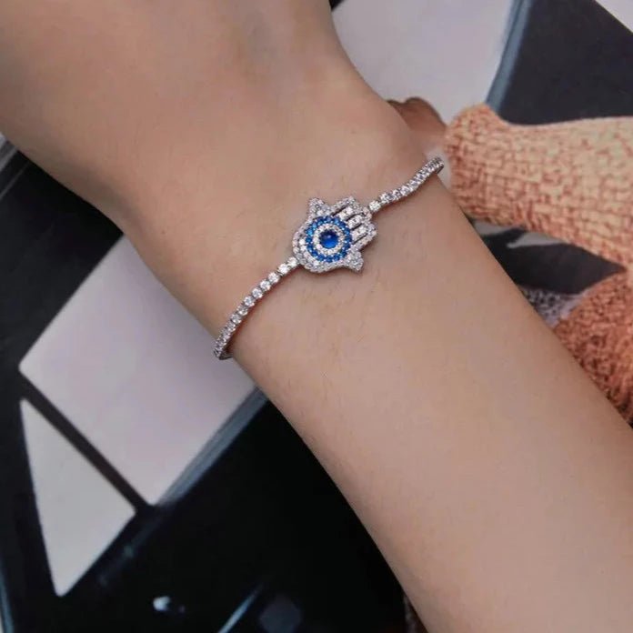 Pulseira Mão de Fátima em Prata 925
