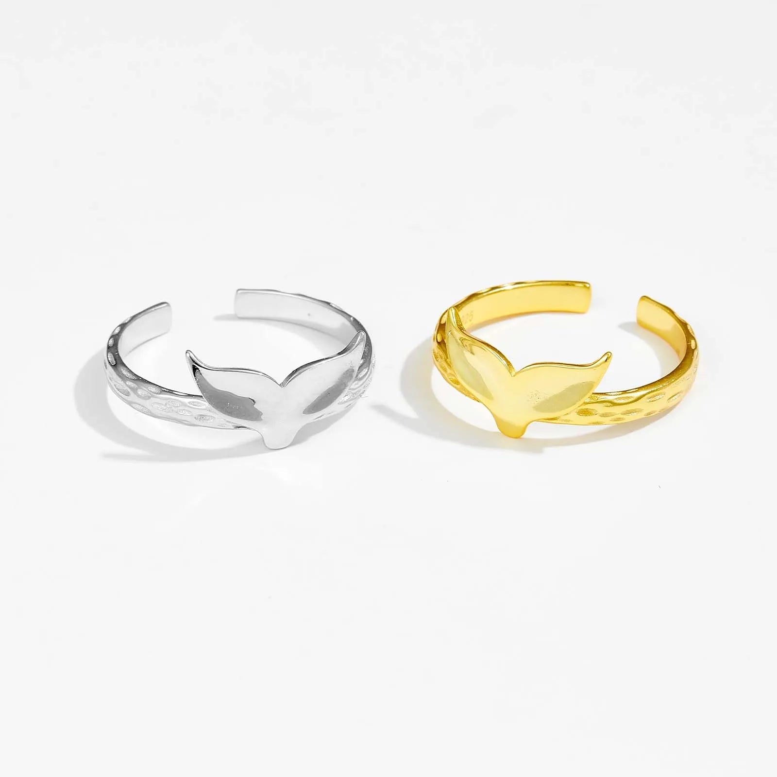 Anel Cauda de Sereia em Prata 925