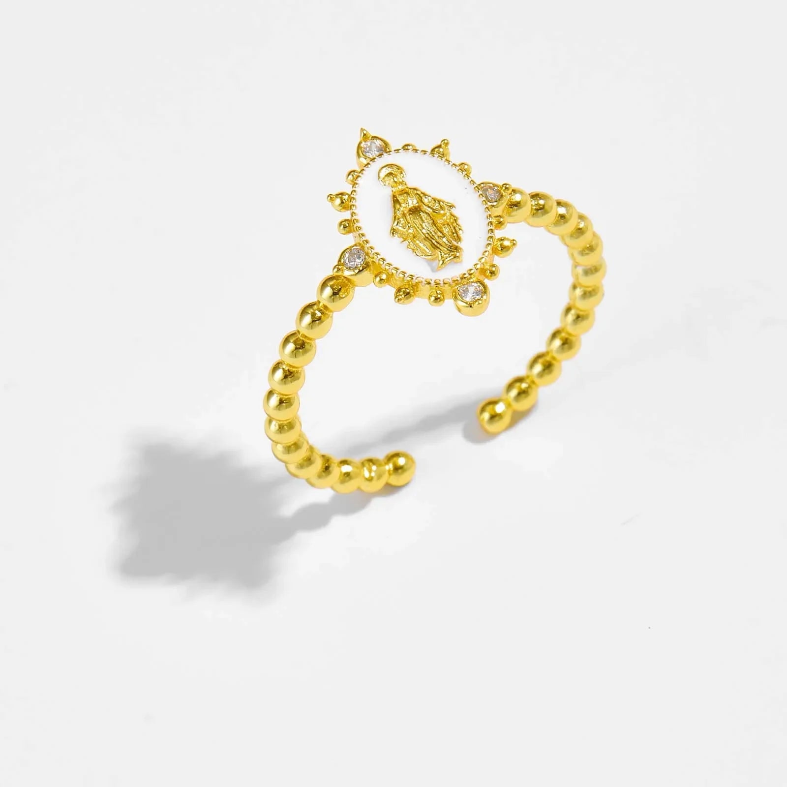 Anel Nossa Senhora em Prata 925