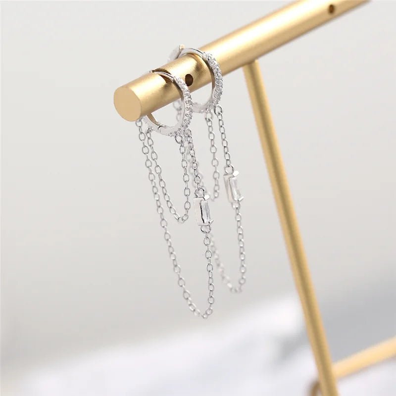 Brinco Corrente Prata 925