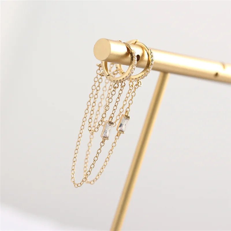 Brinco Corrente Prata 925