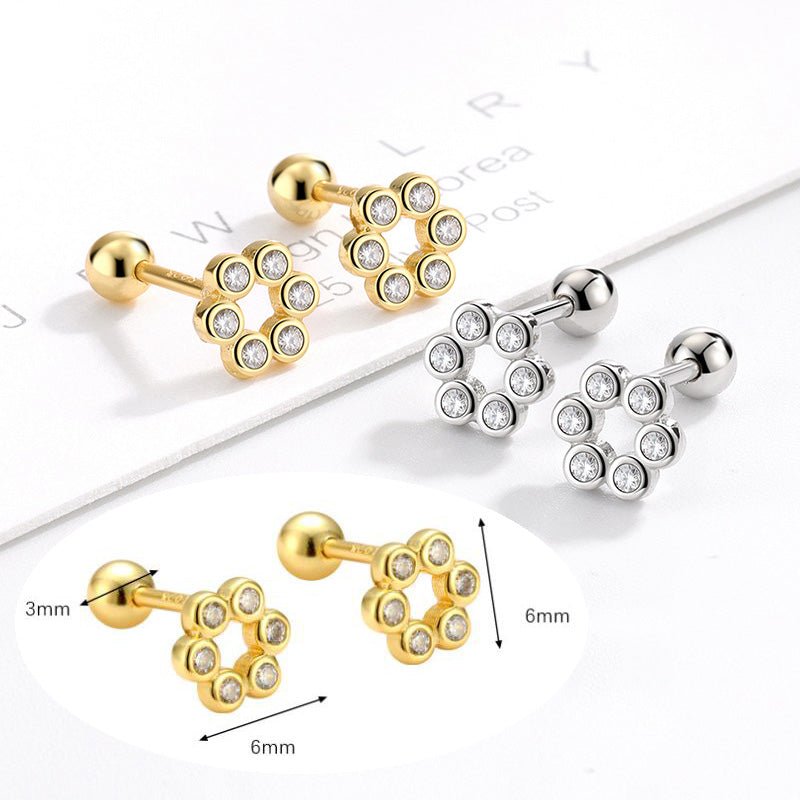 Brinco Infantil Prata 925