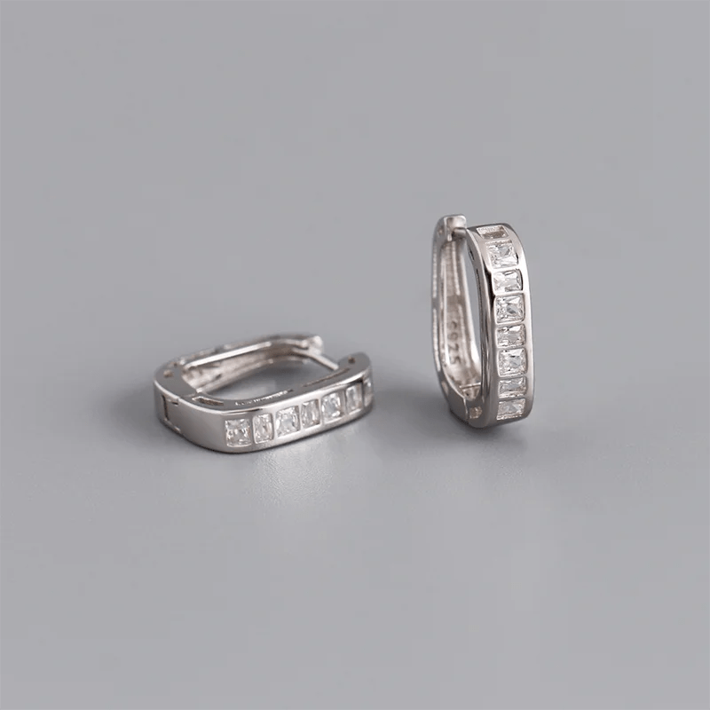 Brinco Lolita em Prata 925 com Zircônia e Banho de Ouro 18k