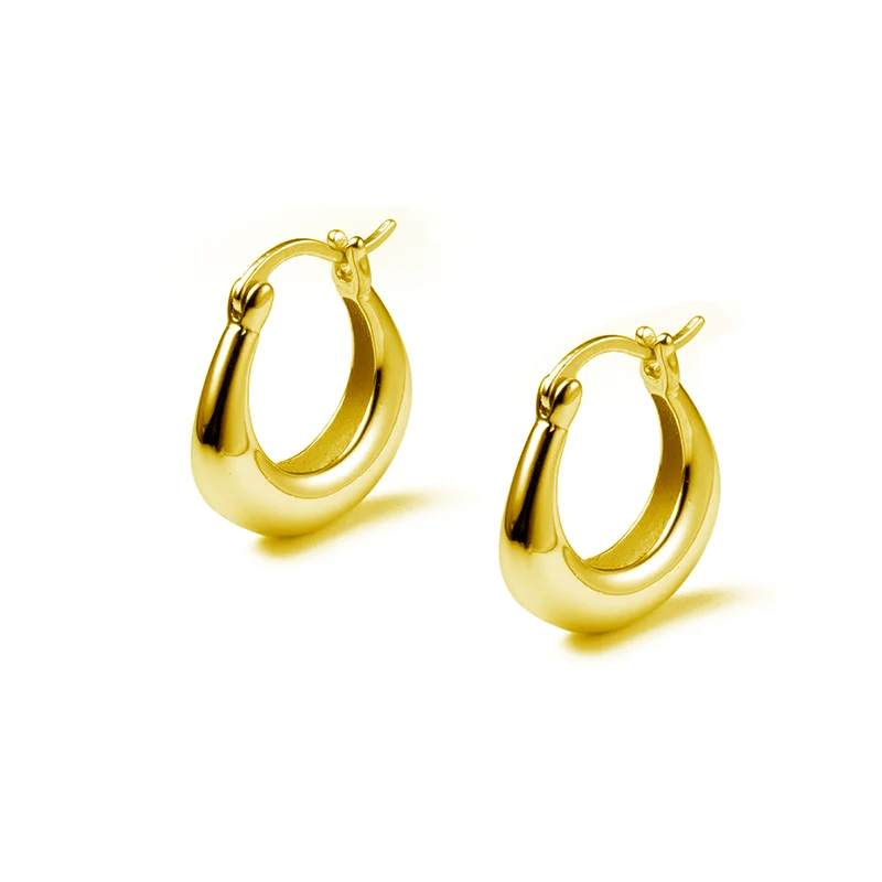 Brincos de Argola Minimalistas em Prata 925