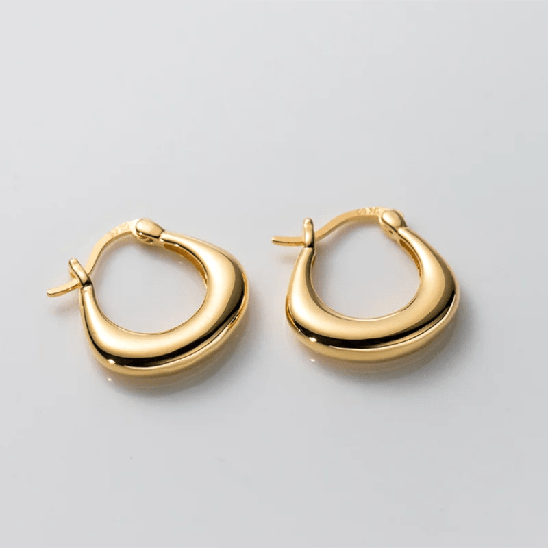 Brincos de Argola Minimalistas em Prata 925