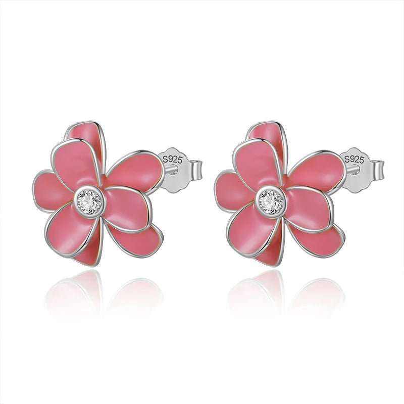 Brincos Flor Florere em Prata 925