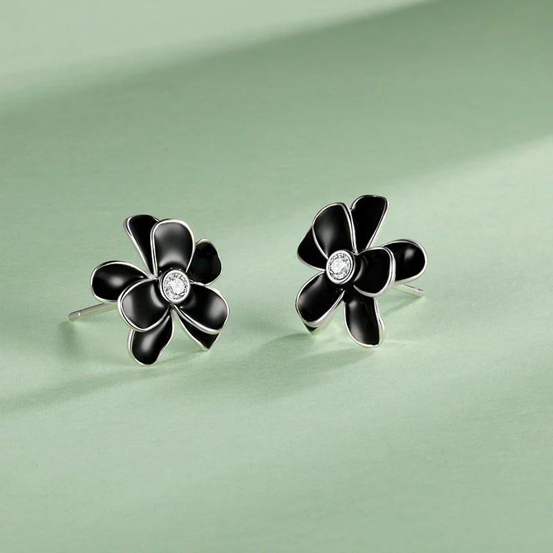 Brincos Flor Florere em Prata 925