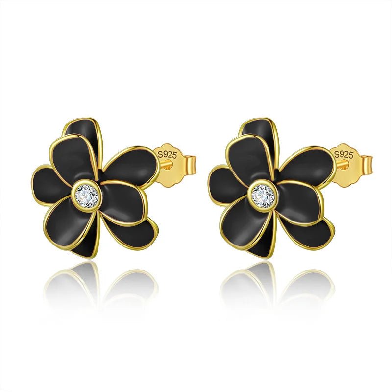 Brincos Flor Florere em Prata 925