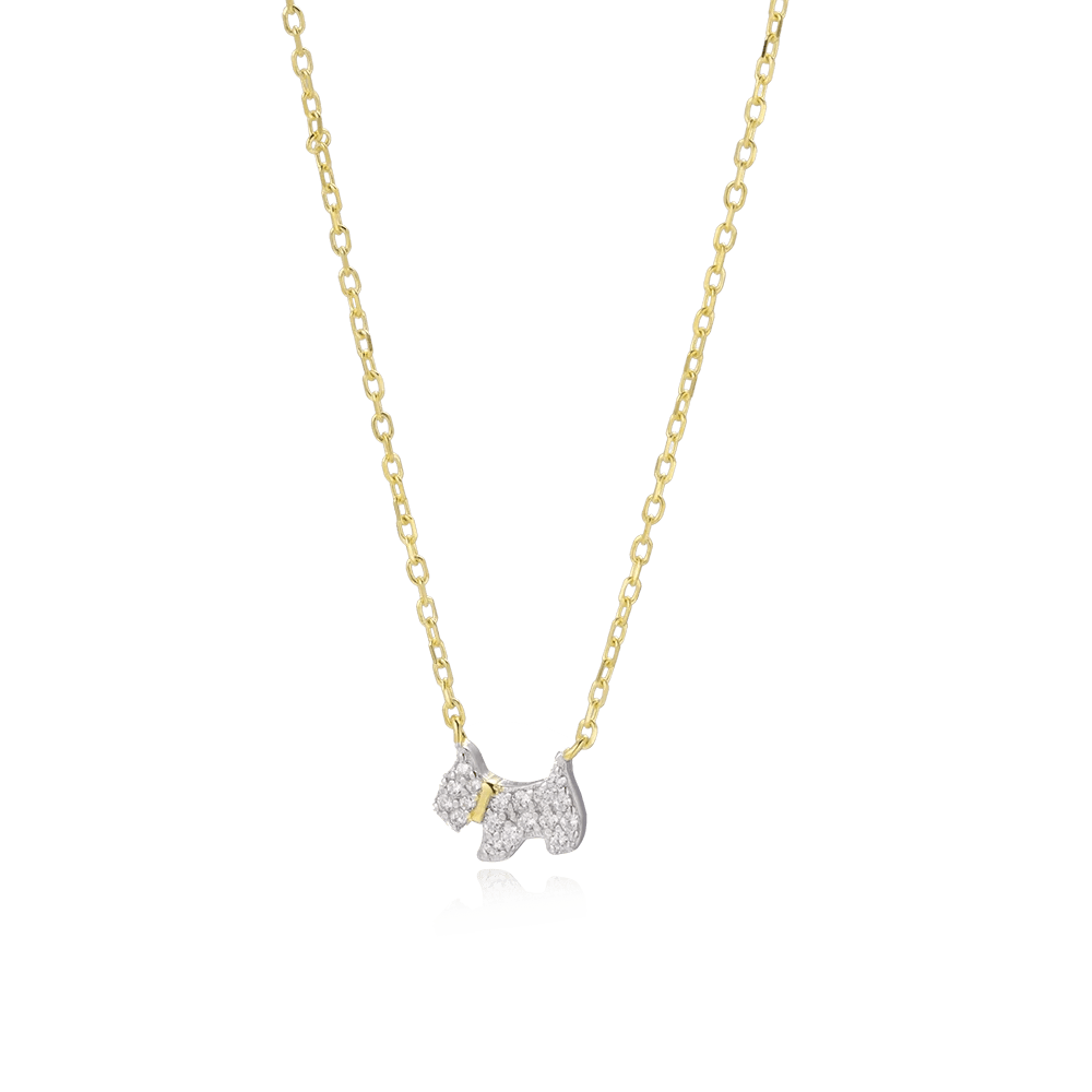 Conjunto de Joias Dog Prata 925