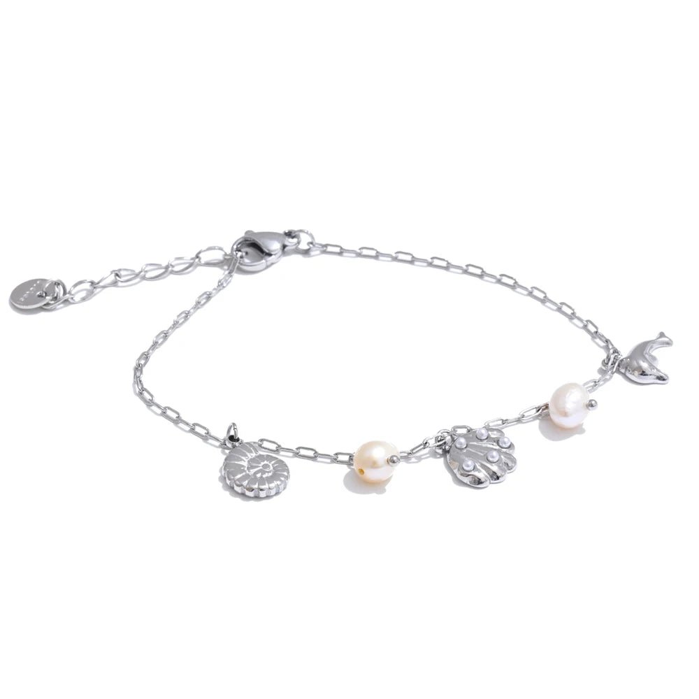 Pulseira Concha Dourada - Amare_27 folheada a ouro da Vonn | Vonn