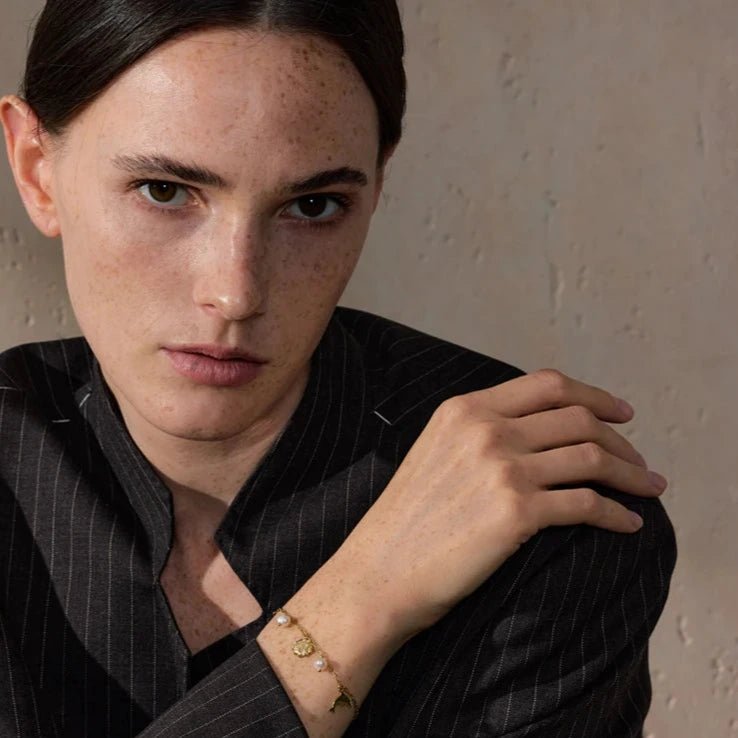 Pulseira Concha Dourada